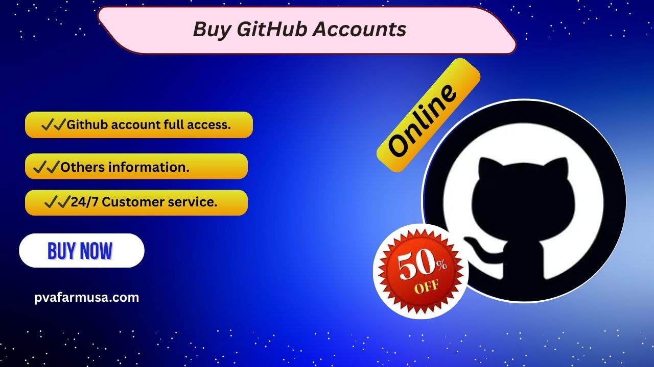 Buy GitHub Accounts