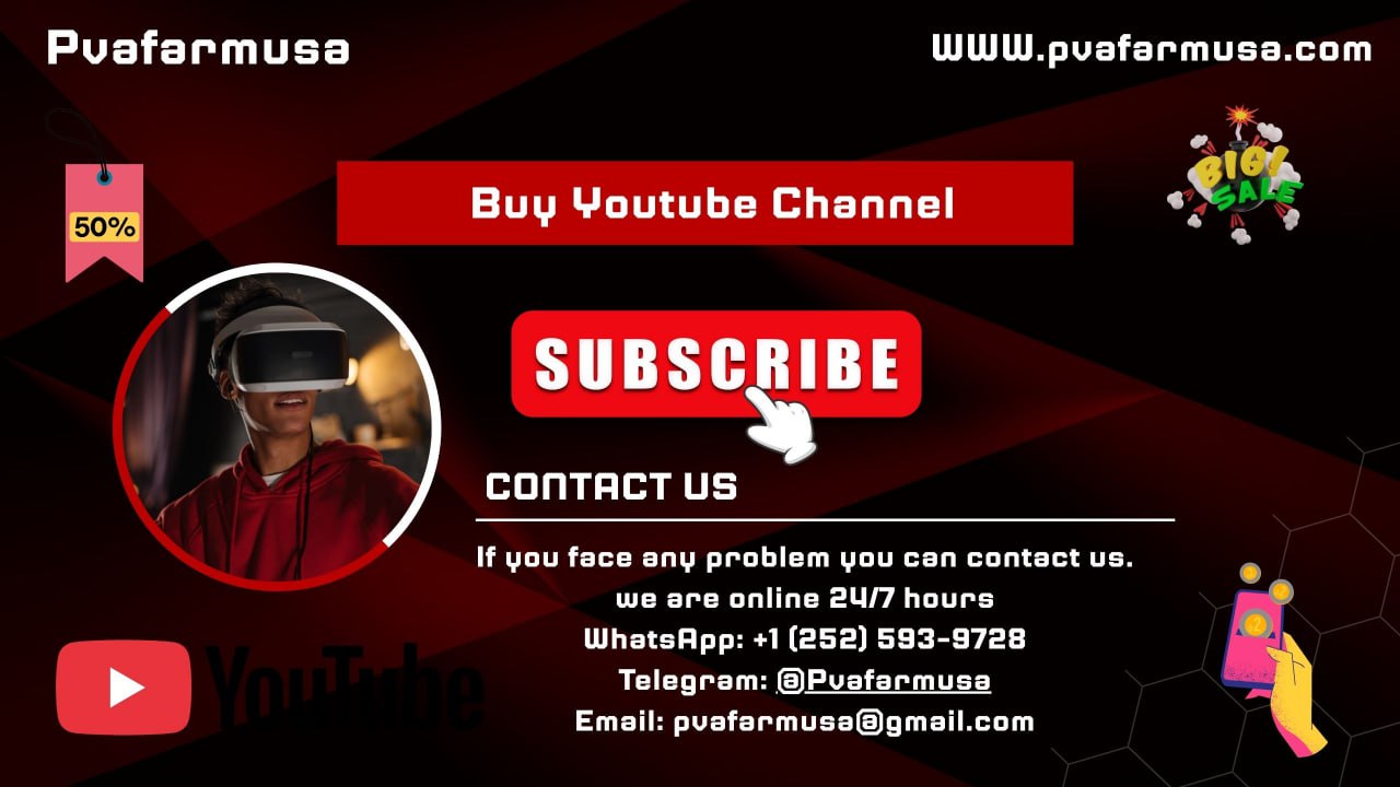 Buy Youtube Channel